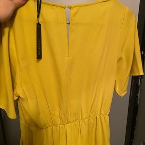 Mustard Yellow Romper